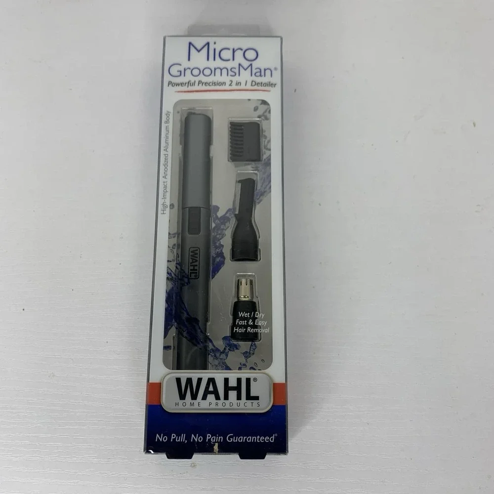 Wahl Micro GroomsMan Lithium Power Precision 2 in 1 Detailer